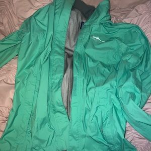 Teal Lauren James Co. Rainjacket